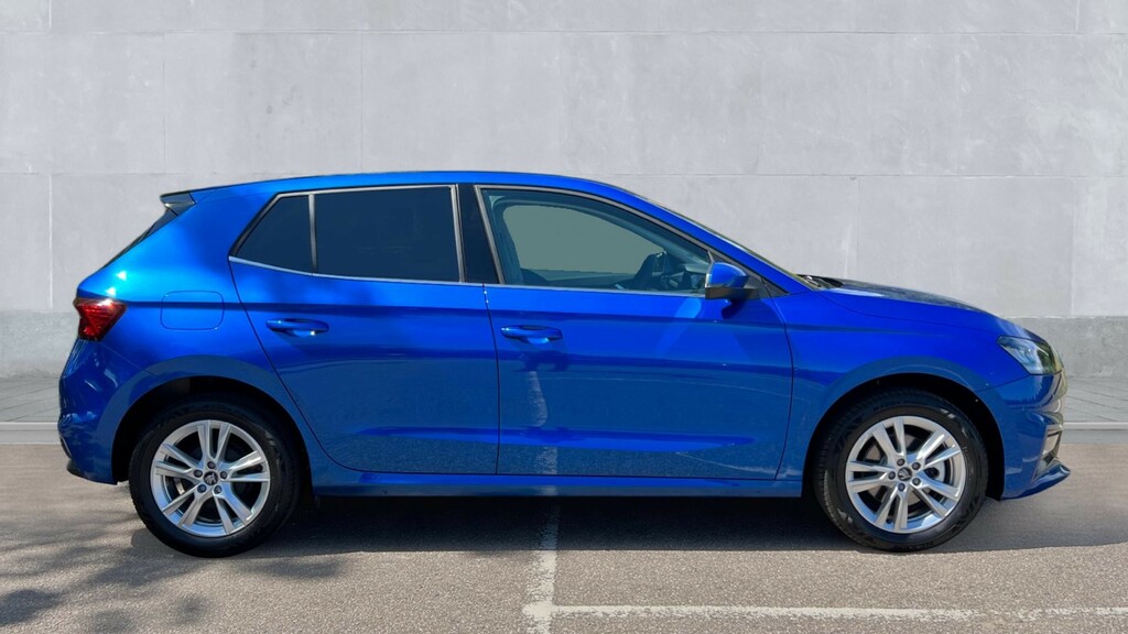 Skoda Fabia Skoda Fabia Hatchback 1.0 Tsi 116 Se L Edition Blue #4