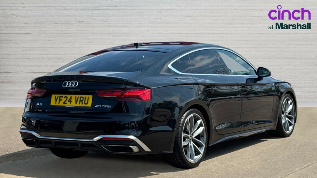 Audi A5 A5 40 Tfsi 204 S Line S Tronic YF24VRU Black #3