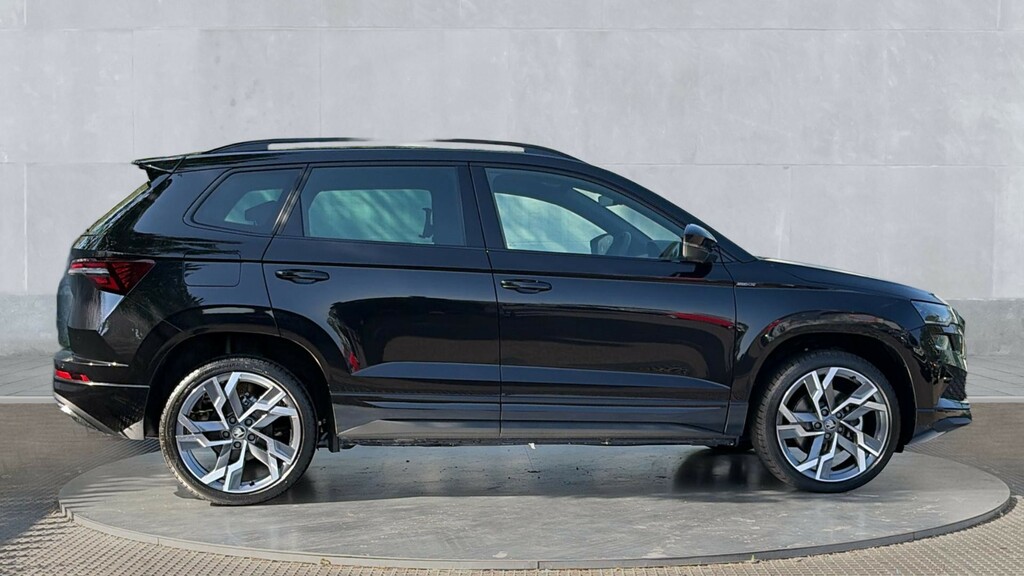 Skoda Karoq Skoda Karoq Estate 1.5 Tsi Sportline Edition D Black #4