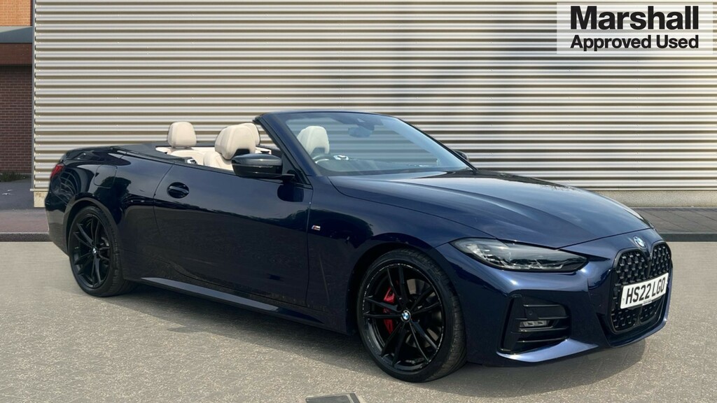 BMW 4 Series 4 Series 430I 245 M Sport Pro Edition Step A HS22LGO Blue