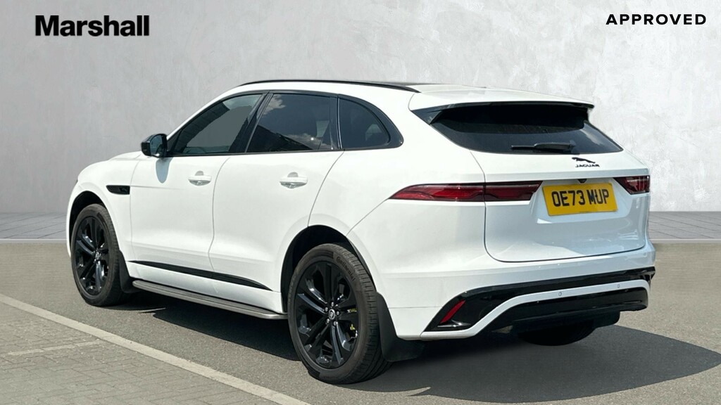 Jaguar F-Pace F-pace 2.0 D200 R-dynamic Hse Black Awd OE73MUP White #2