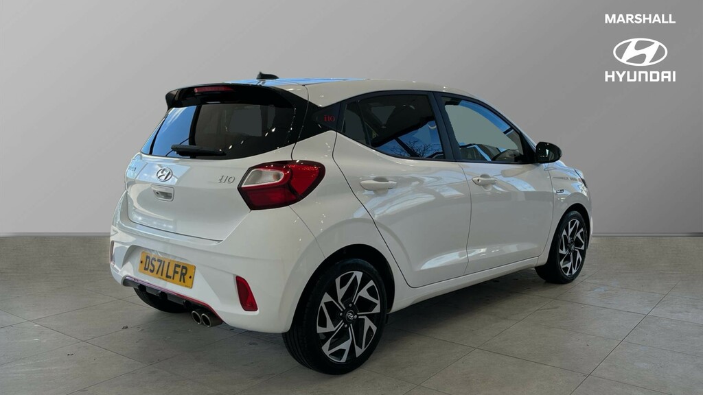 Hyundai I10 I10 1.0 T-gdi N Line DS71LFR White #3