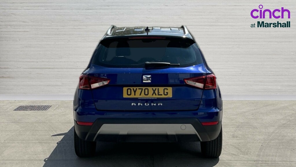 Seat Arona Arona 1.0 Tsi 110 Xcellence Ez Dsg OY70XLG Blue #4