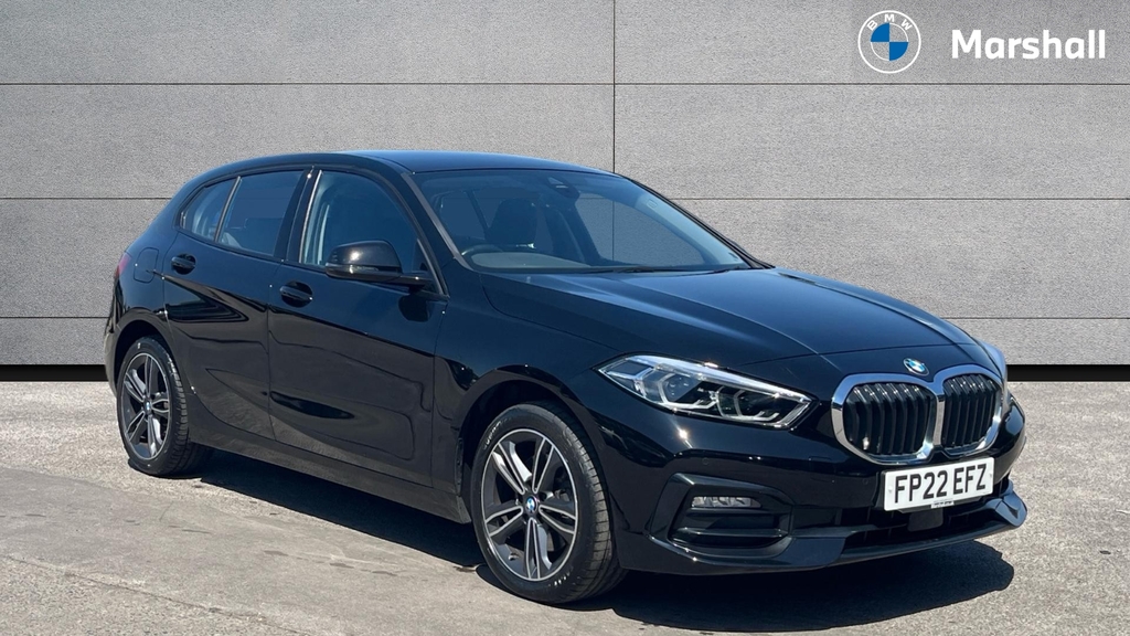 BMW 1 Series 1 Series 118I 136 Sport Live Cockpit Profes Black