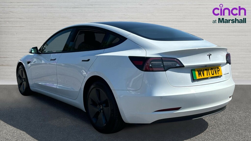 Tesla Model 3 Model 3 Long Range Awd MV71OVP White #5