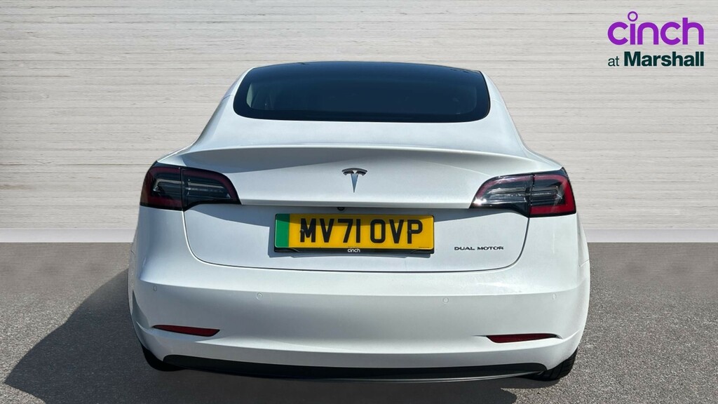 Tesla Model 3 Model 3 Long Range Awd MV71OVP White #4