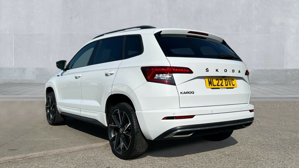 Skoda Karoq Karoq 1.5 Tsi Sport Line Dsg ML22DVC White #3