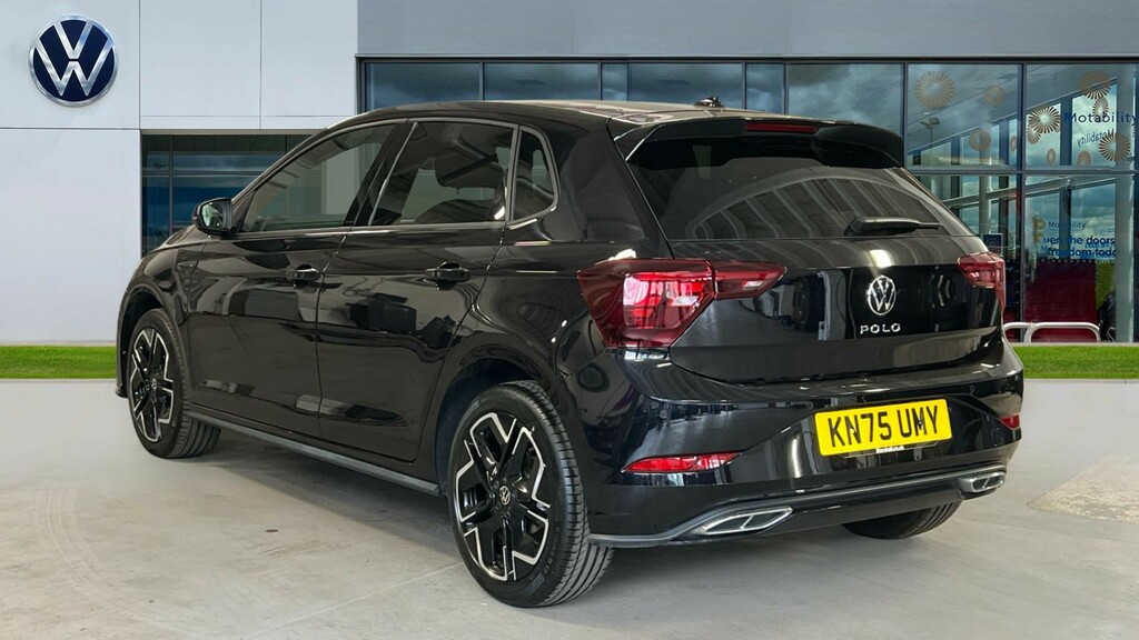 Volkswagen Polo Polo 1.0 Tsi 115 R-line Dsg KN75UMY Black #3