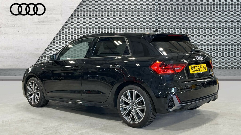 Audi A1 A1 30 Tfsi S Line S Tronic RK25FJU Black #3