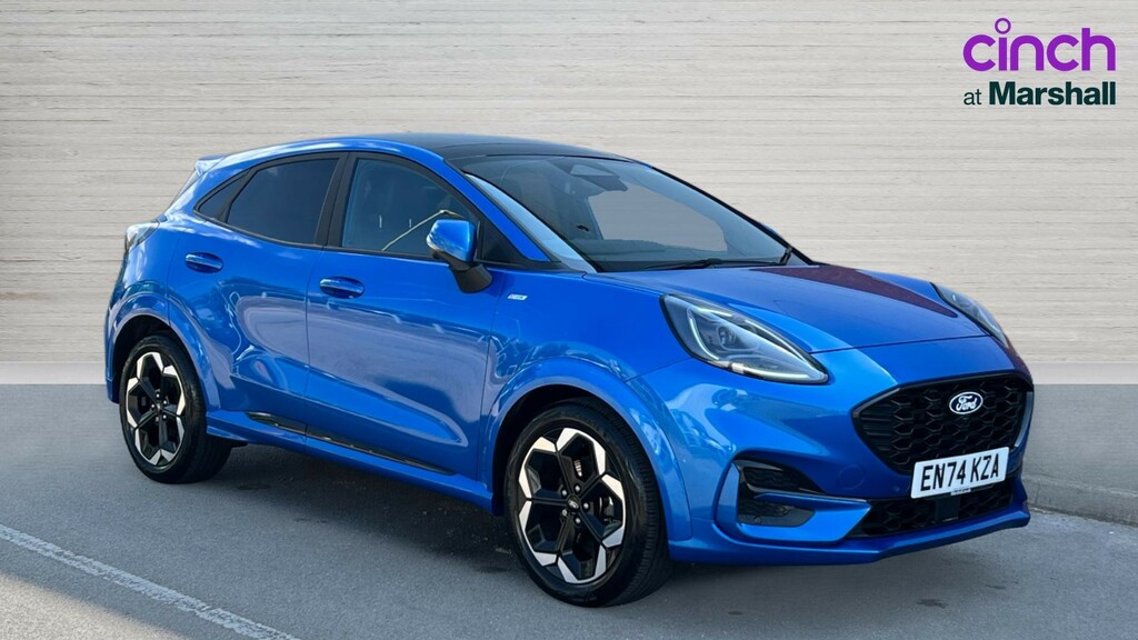 Ford Puma Puma 1.0 Ecoboost Hybrid Mhev St-line X Dct Blue