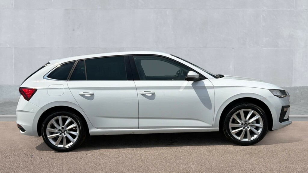 Skoda Scala Skoda Scala Hatchback 1.0 Tsi 116 Se L Edition White #4