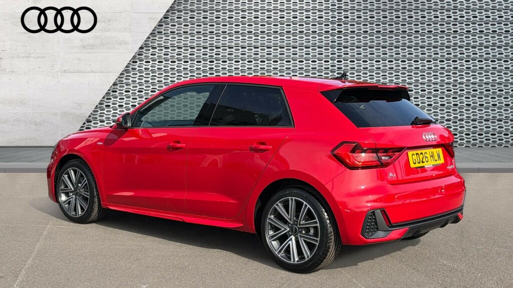 Audi A1 Audi A1 Sportback S Line 30 Tfsi 116 Ps 6-Speed GD26HLW Red #3