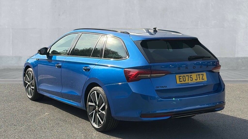 Skoda Octavia Octavia 1.5 Tsi 150 E-tec Sportline Dsg EO75JTZ Blue #3