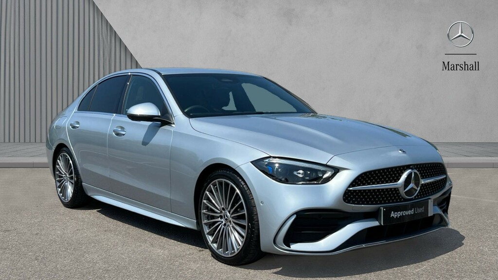 Mercedes-Benz C Class C Class C200 Amg Line Premium 9G-tronic Silver