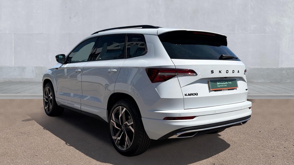 Skoda Karoq Skoda Karoq Estate 2.0 Tdi 150 Sportline White #3