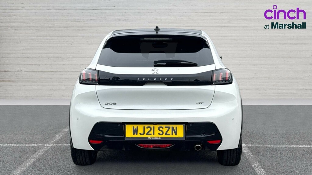 Peugeot 208 208 1.2 Puretech 100 Gt WJ21SZN White #4