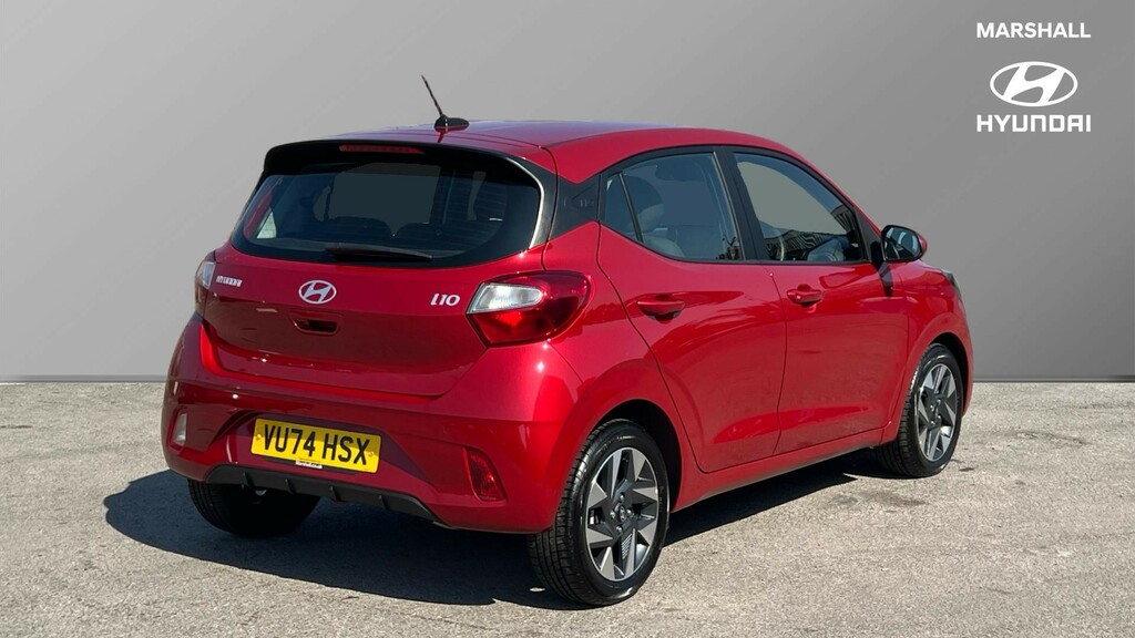 Hyundai I10 I10 1.0 58 Advance Nav VU74HSX Red #3