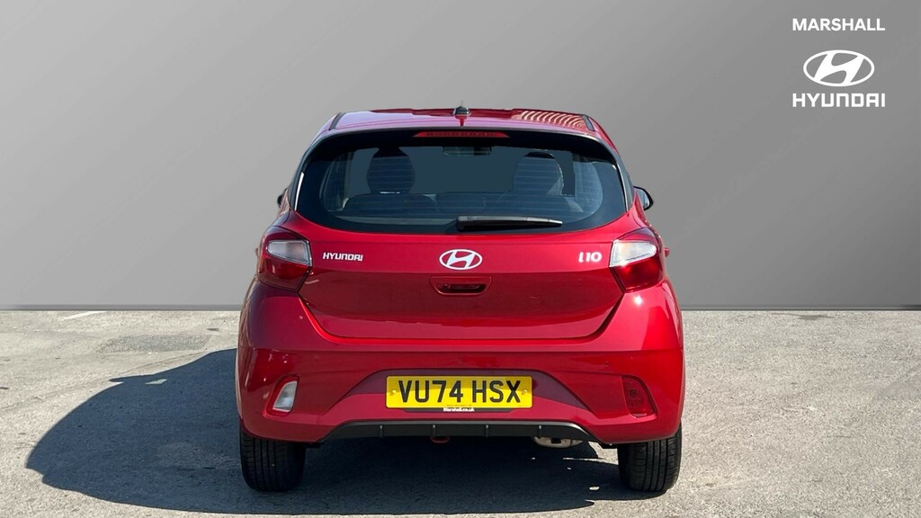 Hyundai I10 I10 1.0 58 Advance Nav VU74HSX Red #4