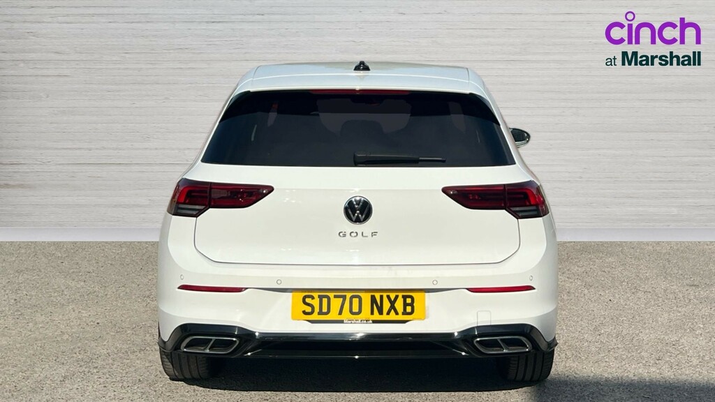 Volkswagen Golf Golf 1.5 Tsi R-line SD70NXB White #4