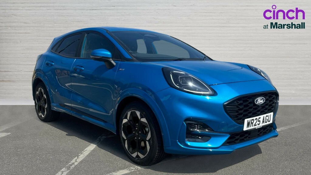 Ford Puma Puma 1.0 Ecoboost Hybrid Mhev St-line X Dct Blue