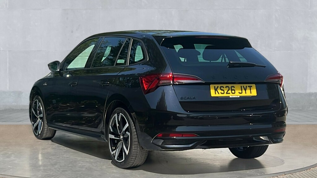 Skoda Scala Skoda Scala Hatchback 1.0 Tsi 116 Monte Carlo Edit KS26JYT Black #3