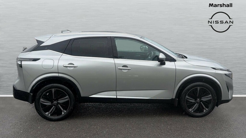 Nissan Qashqai Qashqai 1.3 Dig-t Mh Tekna Silver #3