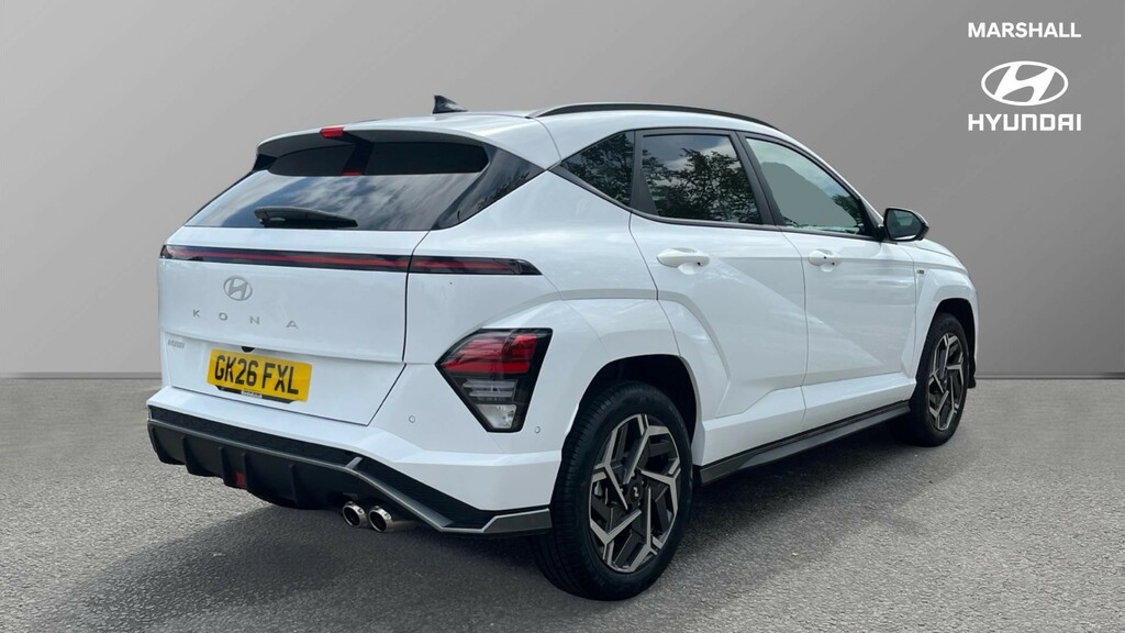 Hyundai Kona Kona 1.0T 100 N Line S GK26FXL White #3