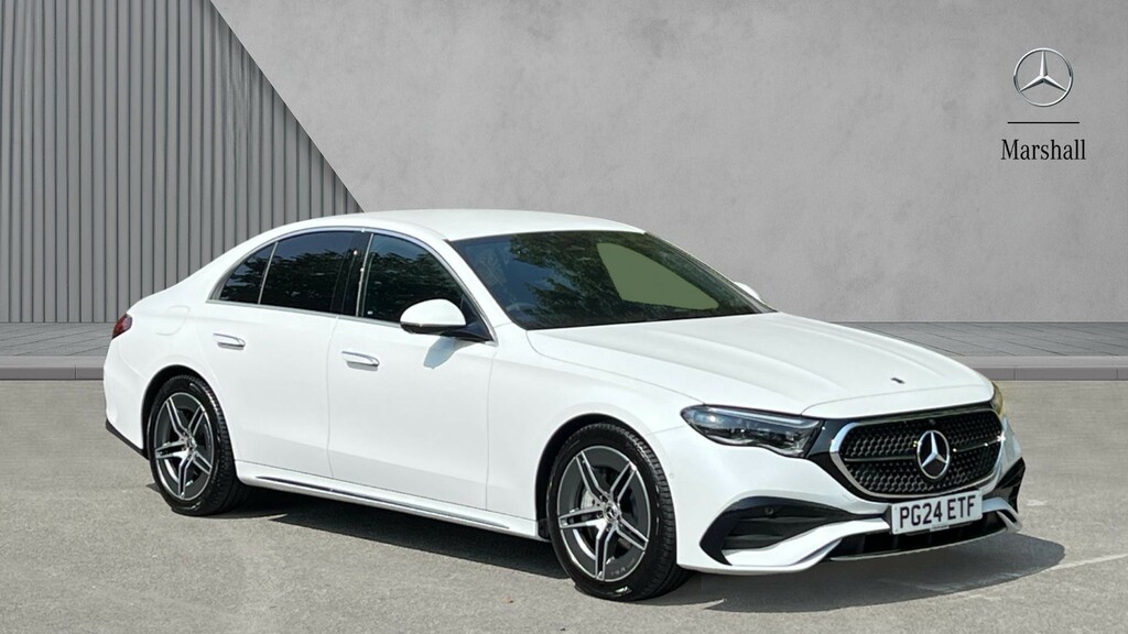 Mercedes-Benz E Class E Class E220d Amg Line Advanced 9G-tronic White