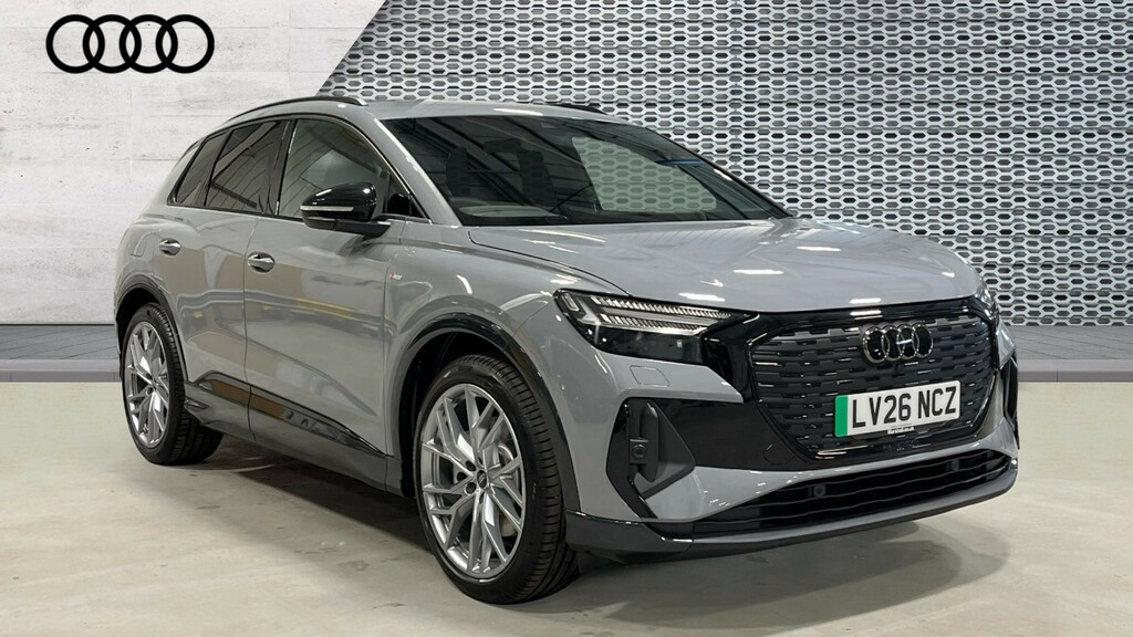 Audi Q4 E Tron Audi Q4 Black Edition 45 E-tron 210,00 Kw Grey