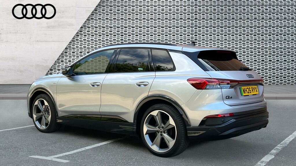 Audi Q4 E Tron Audi Q4 E-tron Estate 250Kw 55 Quattro 82Kwh Black WH26RYX Silver #3