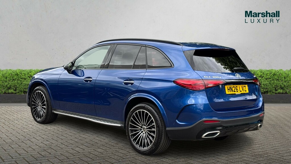 Mercedes-Benz GLC Class Glc 300D 4Matic Amg Line Premium Plus HN26LVZ Blue #5
