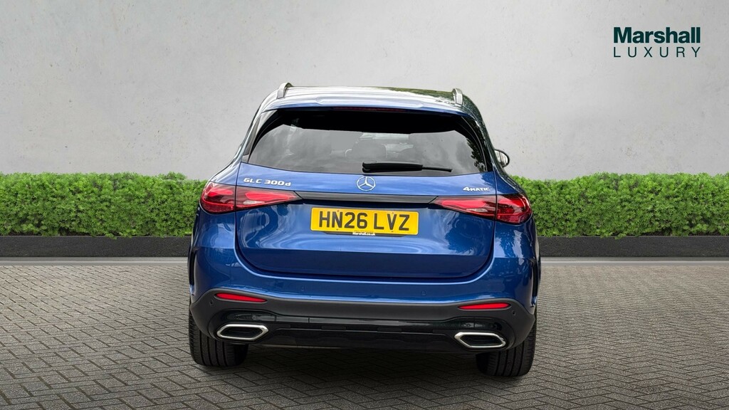 Mercedes-Benz GLC Class Glc 300D 4Matic Amg Line Premium Plus HN26LVZ Blue #4