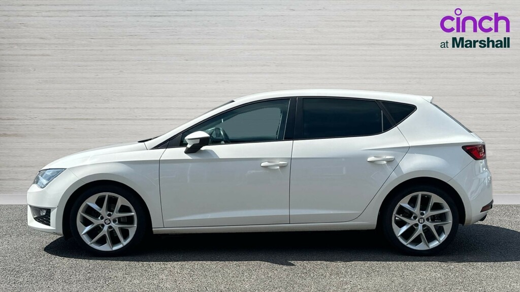 Seat Leon Leon 1.4 Tsi 125 Fr Technology SA17OPJ White #6