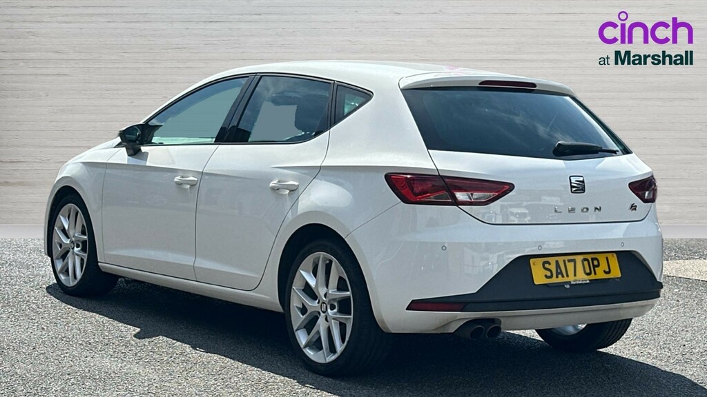 Seat Leon Leon 1.4 Tsi 125 Fr Technology SA17OPJ White #5