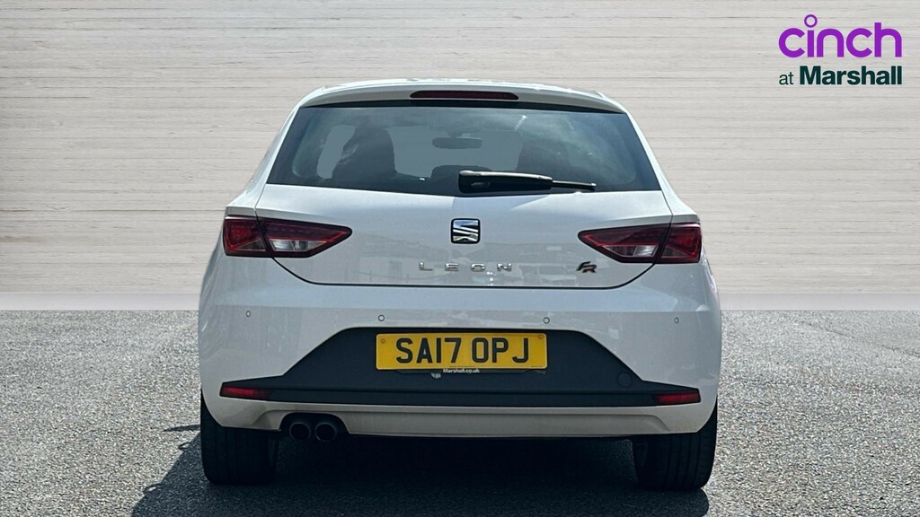 Seat Leon Leon 1.4 Tsi 125 Fr Technology SA17OPJ White #4