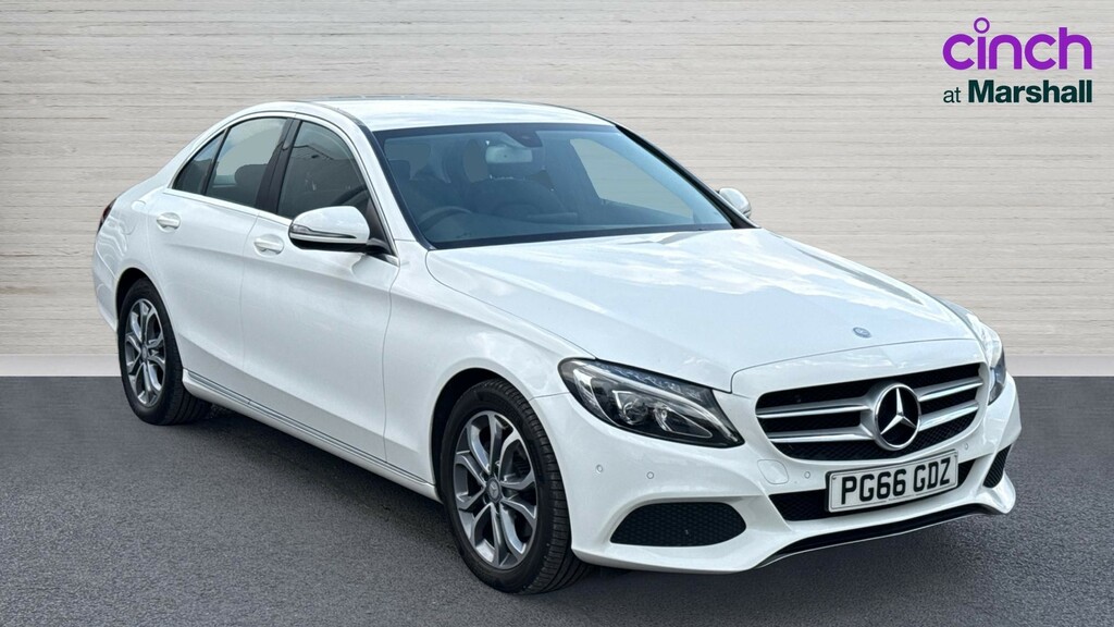 Mercedes-Benz C Class C Class C220d Sport White