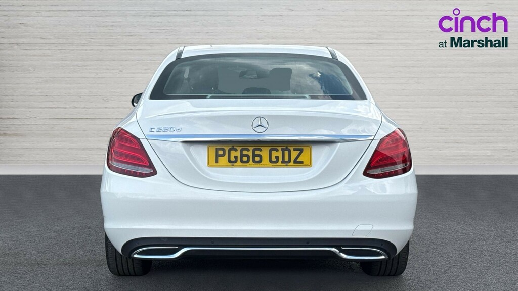 Mercedes-Benz C Class C Class C220d Sport PG66GDZ White #4