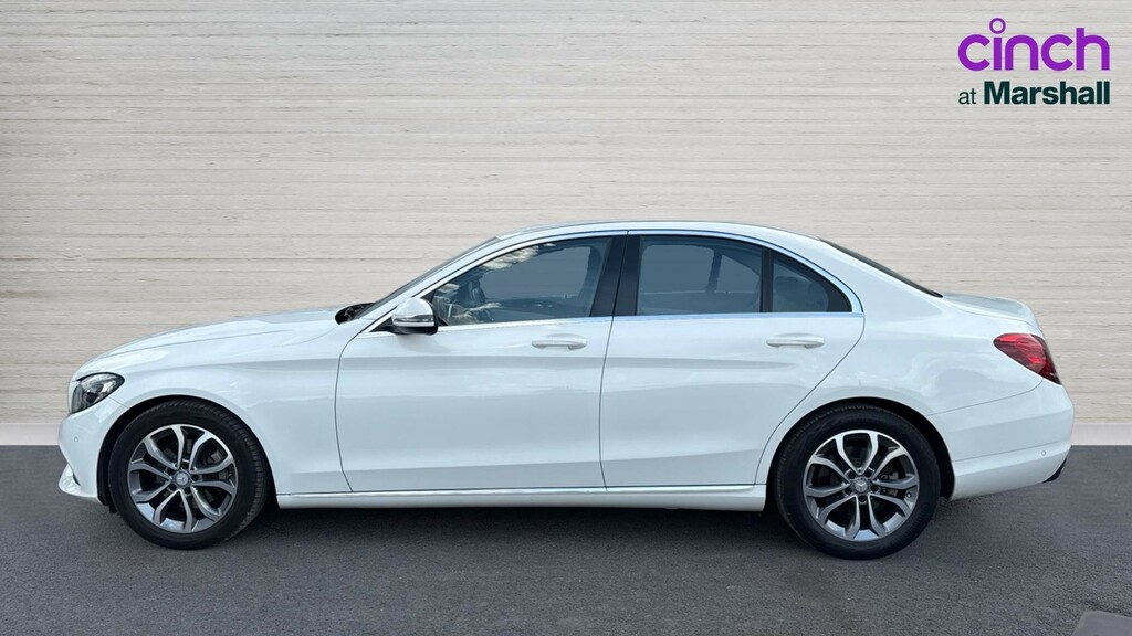 Mercedes-Benz C Class C Class C220d Sport PG66GDZ White #6