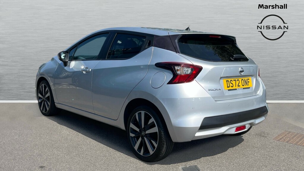 Nissan Micra Micra 1.0 Ig-t 92 Tekna DS72ONF Silver #2