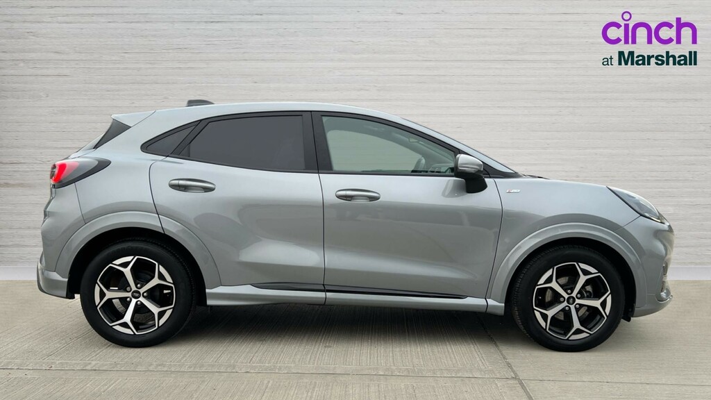 Ford Puma Puma 1.0 Ecoboost Hybrid Mhev St-line FG25OYT Silver #2