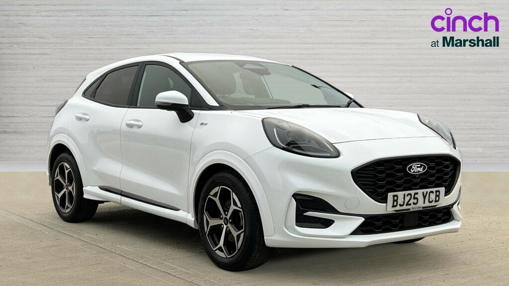 Ford Puma Puma 1.0 Ecoboost Hybrid Mhev St-line White