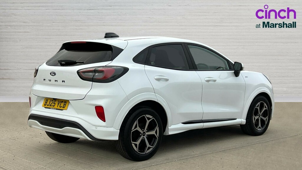 Ford Puma Puma 1.0 Ecoboost Hybrid Mhev St-line BJ25YCB White #3