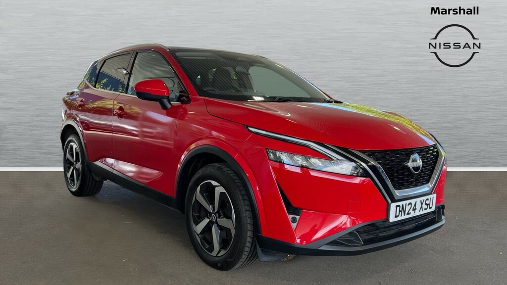 Nissan Qashqai Qashqai 1.3 Dig-t Mh 158 N-connecta Xtronic Red