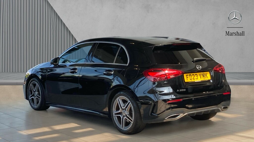 Mercedes-Benz A Class A Class A200 Amg Line Executive FD23VMK Black #2