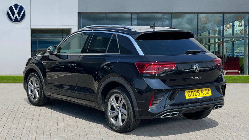 Volkswagen T-Roc T-roc 2.0 Tdi 150 Evo R-line Dsg GD25RJU Black #3