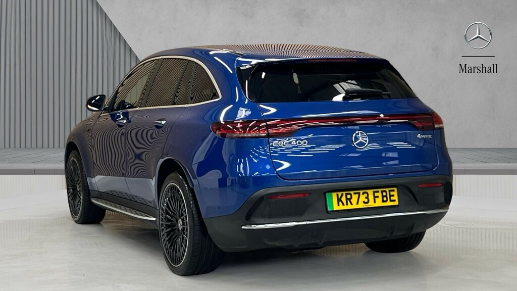 Mercedes-Benz EQC Eqc 400 300Kw Amg Line Premium Plus 80Kwh Blue #2