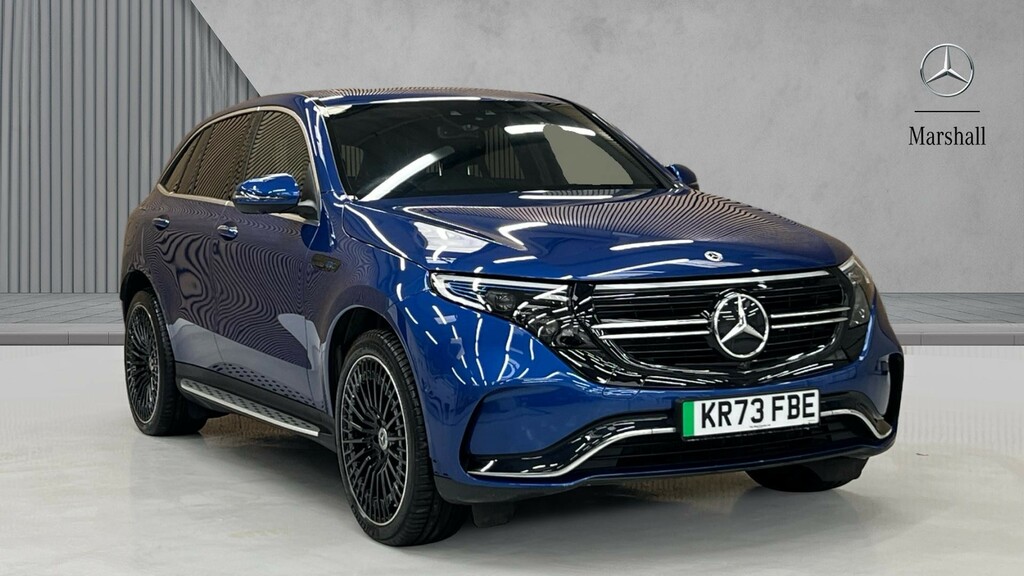 Mercedes-Benz EQC Eqc 400 300Kw Amg Line Premium Plus 80Kwh Blue