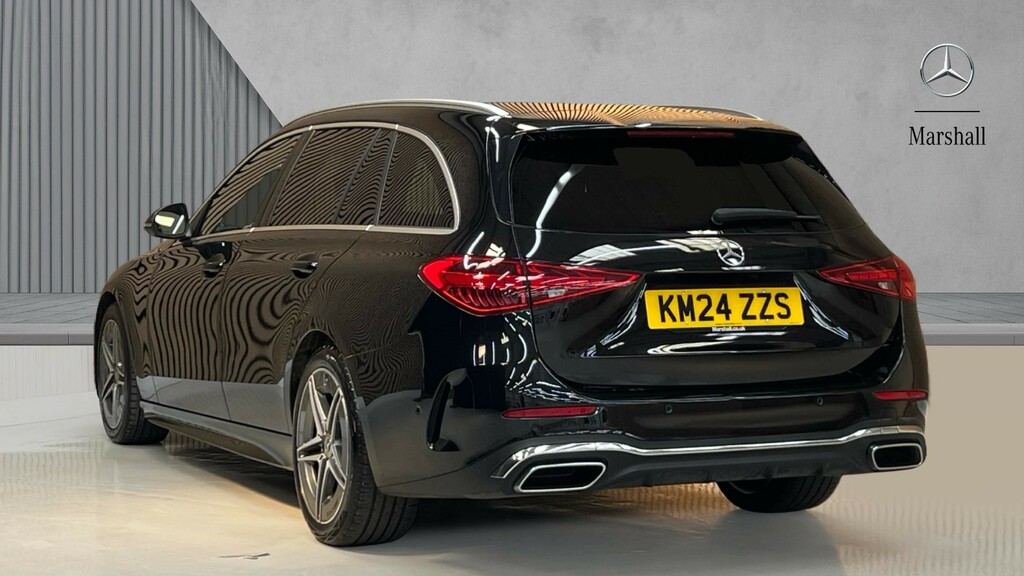 Mercedes-Benz C Class C Class C220d Amg Line 9G-tronic KM24ZZS Black #2