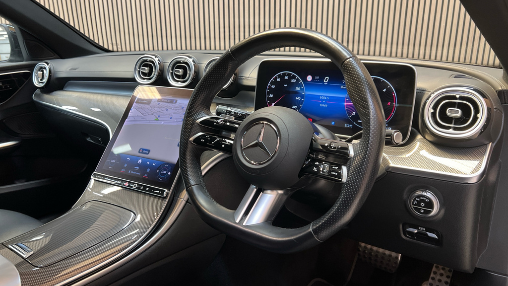 Mercedes-Benz C Class C Class C220d Amg Line 9G-tronic KM24ZZS Black #3