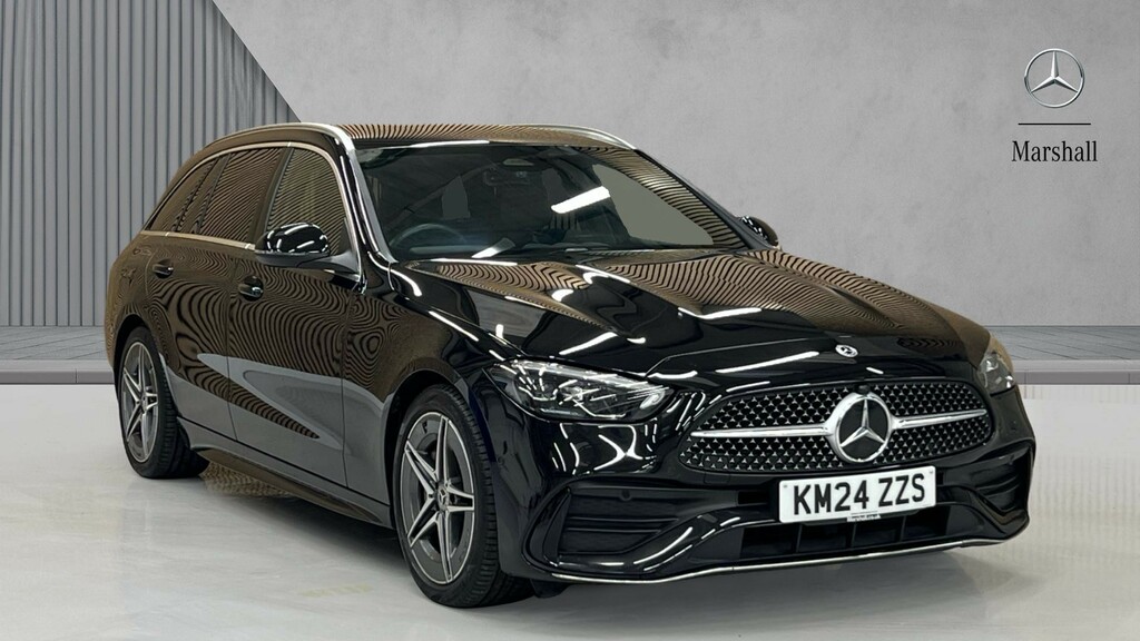 Mercedes-Benz C Class C Class C220d Amg Line 9G-tronic Black